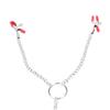 Breast Nipple Adjustable 3 Clamps W Chain Clip Clamp Bondage Metal Sex Toy