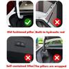 Car Boot Lid Lifting Spring Alloy Car Trunk Lifter with Clip Trunk Lid Automatically Open Spring Boot Lid Strut Car Accessories