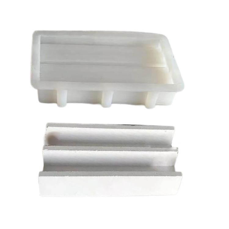 Elongated Silicone Craft Mould 3D Elongated Candle Holder Mould Decorations Tool