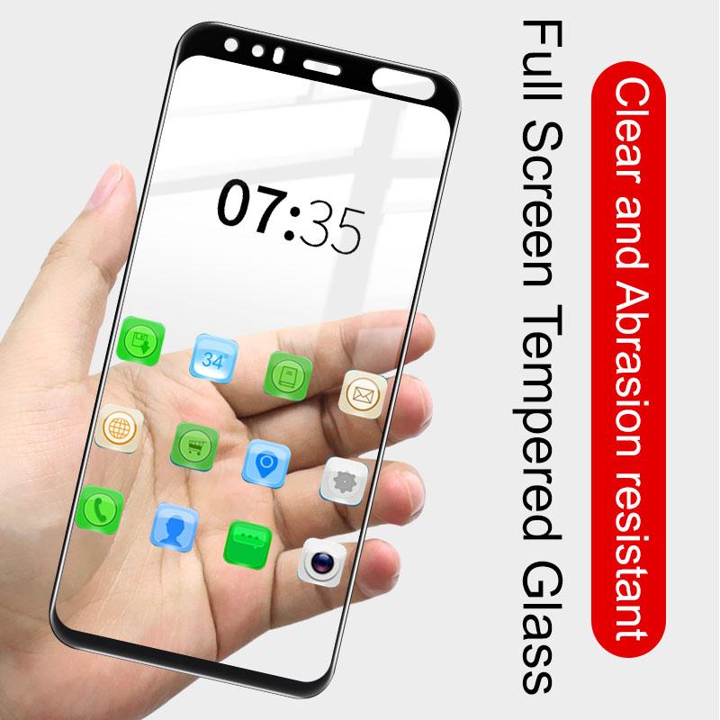 

IMAK Full Size Tempered Glass Screen Protective Film for Google Pixel 4 XL Type A