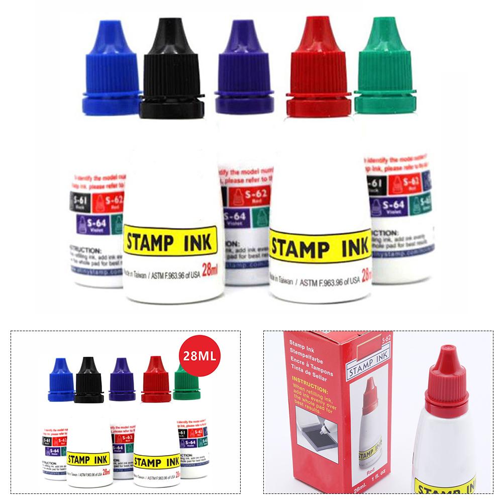 

Crafting Activities Purple Refill Ink 25cc Refill Ink Bottle Tool Wedding Stamp Ink Essential Office Accessory фиолетовый
