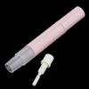 5 ml Empty Pens Cosmetic Container Growth Liquid Tube Mascara Nail Oil Pen Brush White/Pink