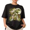 Three Frogs Moon T-Shirt, Retro Wildlife Graphic Tee, Comfort Colors Frog Lover Shirt