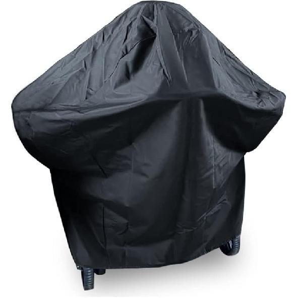 ZJYWSCH Grill Cover for Kamado Joe Jr Junior and Char-Griller Akorn Jr Portable Charcoal Ceramic Egg Grill Cover Heavy Duty Kamado Joe Jr Cover