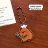 Capybara Acrylic Keychain Pendant - Cute Girly Bag Charm