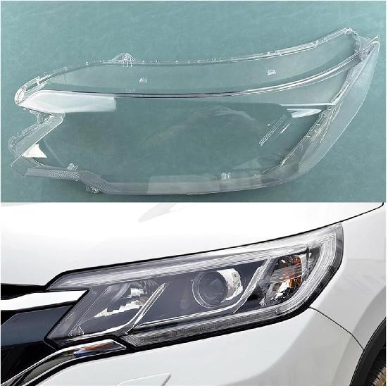 Compatible For Honda CRV 2015 2016 Headlight Cover Headlamp Shell Mask Transparent Lampshdade Lens Plexiglass Auto Replacement Parts(Only Right Side)