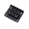 Ponte Fisso a 3 Corde Durevole Parti di Ricambio per Chitarre Elettriche Cigarbox(Nero)
