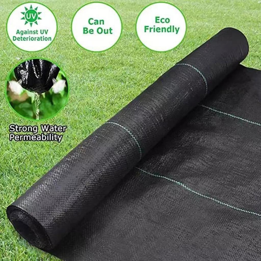 Weed Control Cloth Greenhouse Anti-erosion Weed Barrier Cloth Agricultural Tree Moisturising Anti-Weed Mesh Water Permeable Mat