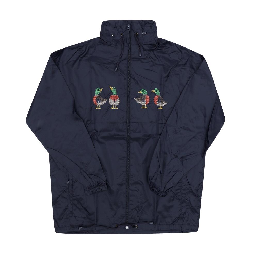 Wild Donkey Unisex Windbreaker Jacket Ow Mallard Deep Navy Blue OW-MALLARD DEEP NAVY BLUE (M)