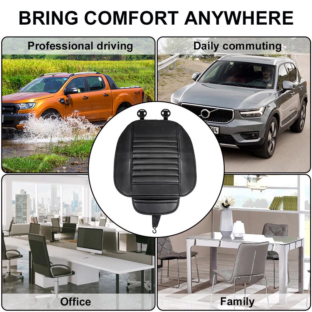 Tirol car front Seat Cushion PU Anti-slip Seat Cover Breathable Auto Seat Cover Cushion Pad Car Interior Accessories
