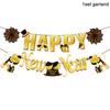 New Year 2024 Number Foil Balloons Happy New Year Eve Party Favors Supplies Garland Photo Props Christmas Decorations Navidad