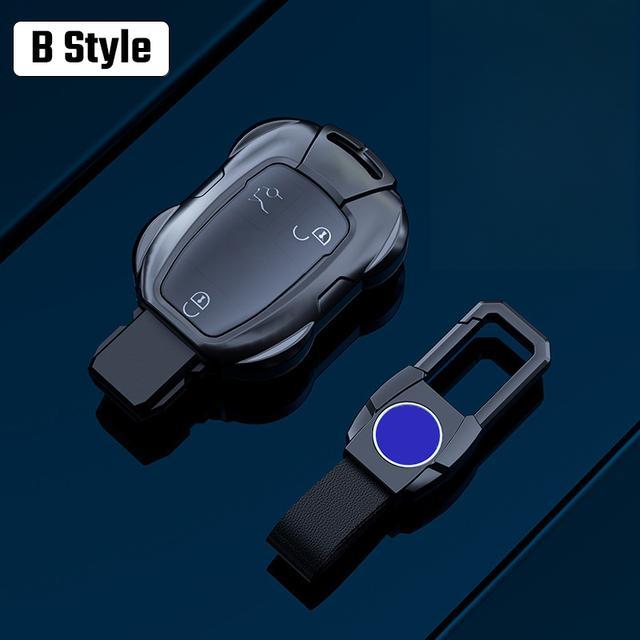 Zinc Alloy Car Key Case Cover Shell for Mercedes Benz A B C E R G S Class E200 E400 E63 W213 S550 S560 C260 A200 W206 W223