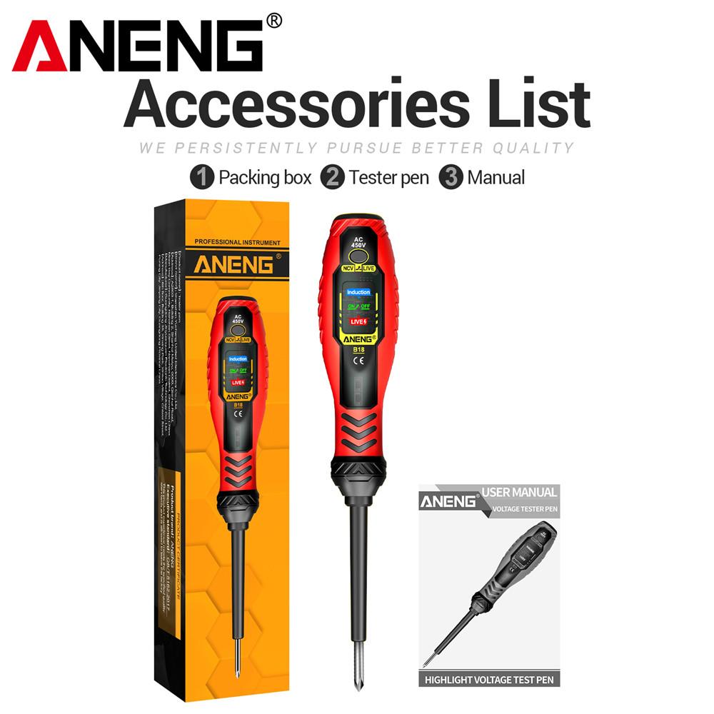 ANENG Digital Multimeter Tester Voltage Automotive Current AN101+B18 Highlight Voltage Portable Professional Electrician Tools