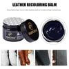 Leather Recoloring Balm Renew Restore Repair Color To Faded Scratched Leather for Couches Car Seats Clothing Purses 1.7 Oz