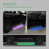 Honda CR-V Aluminum Alloy Foot Pedal with Purple Lights for SUV Modification