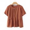 TUCANO Women's Cotton Linen Short Sleeve Summer Collection
