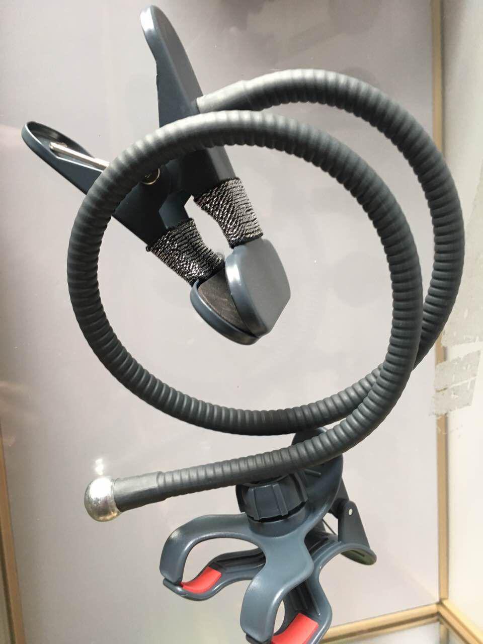 360° Rotating Metal Phone Holder for Bedside or Desktop