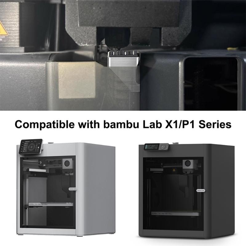 High Heat Proof 3D Printer Maintenance Tool Silicone Brush for Lab X1 P1 3D Printers