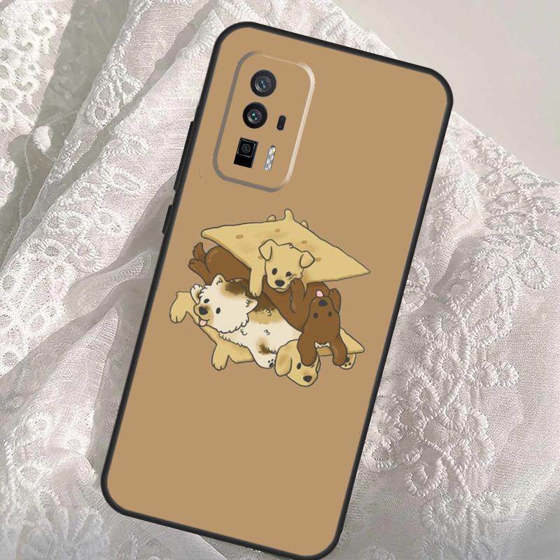 Cartoon Samoyed Dog Case For Xiaomi 13T 14T Pro 12T 11T 13 14 Ultra POCO X6 Pro M6 X3 X5 M5s F3 F5 F6 Cover