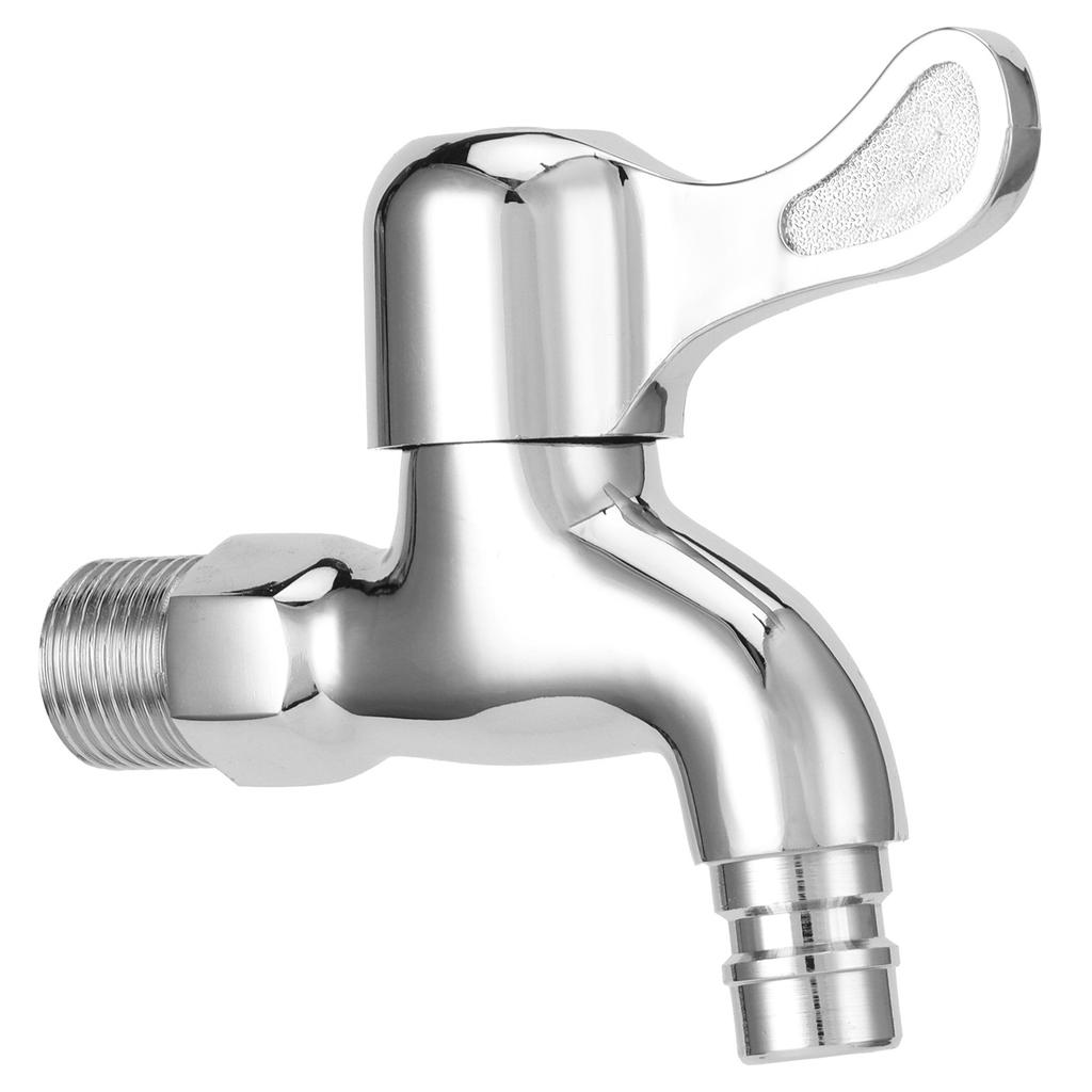 G1/2 Male Thread Washing Machine Faucet Wall Mounted Single Cold Tap for Mop Pool Wash Basin