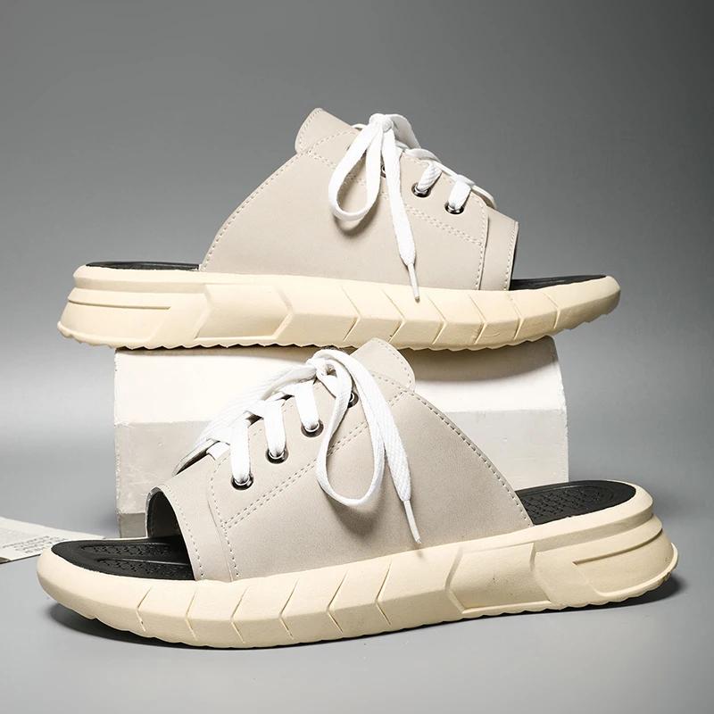 Fashion Summer Men Sandals Light EVA Men's Casual Shoes Clogs Lovers Home Garden Outdoor Male Beach Flat Slippers Chanclas De Hombre