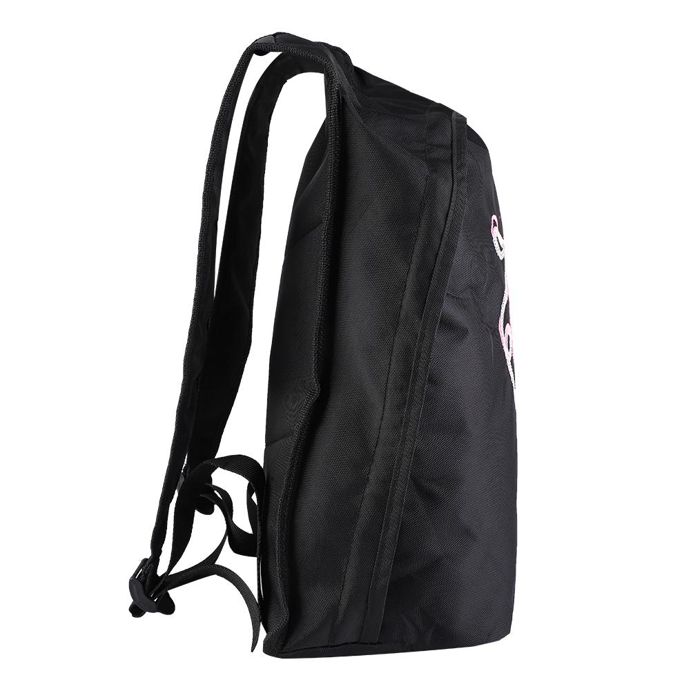 Girls Ballet Dance Backpack Kids Shoulder Sports Zipper Bag(Black)