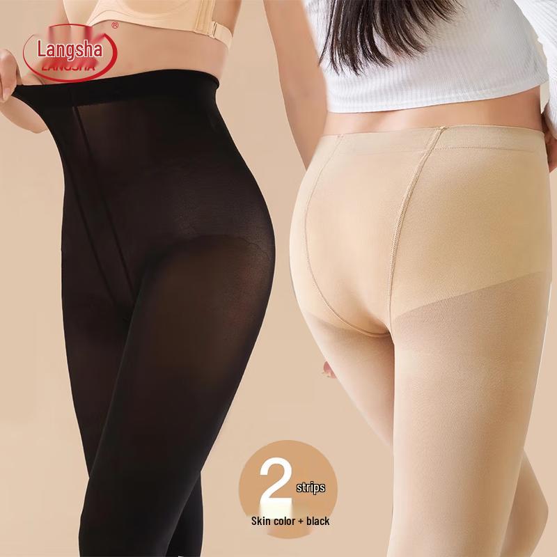 

Langsha Women s Velvet Thermal Opaque Pantyhose One Size