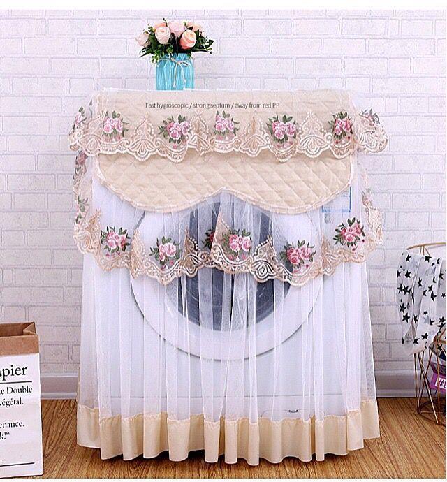 Lace Drum Washing Machine Cover Dust Cover Side Opening Washing Machine Cover 8kg 10kg Fully Automatic Universal