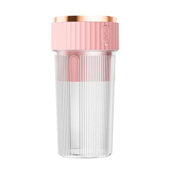 

Беспроводная мини-соковыжималка с острыми лезвиями, не содержит бисфенол А, высокоскоростной, компактный дизайн, USB-зарядка, портативный блендер, миксер для фруктов розовый