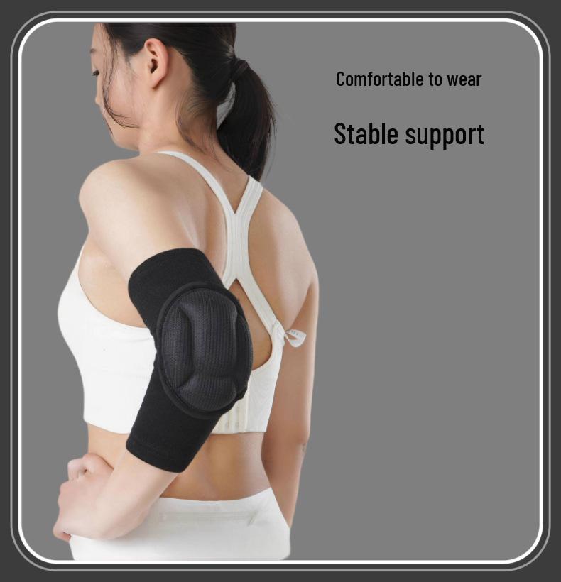 Men's Sports Knee Pads: Anti-Collision, Anti-Fall Protection for Volleyball, Football, Cycling, Dance, and Crawling.