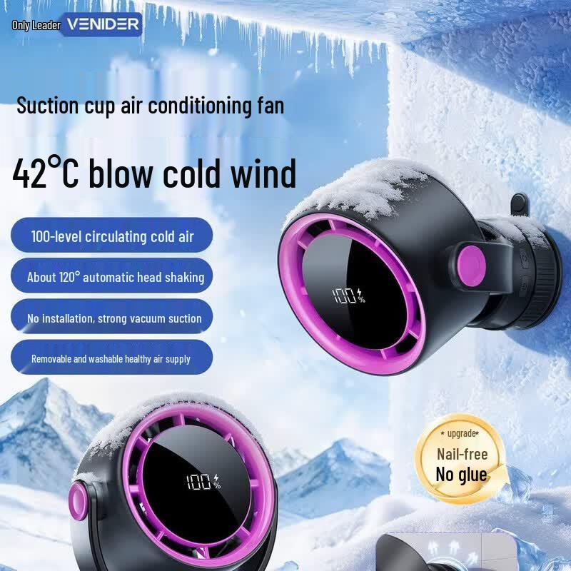 VENIDER Portable Oscillating Desk Fan