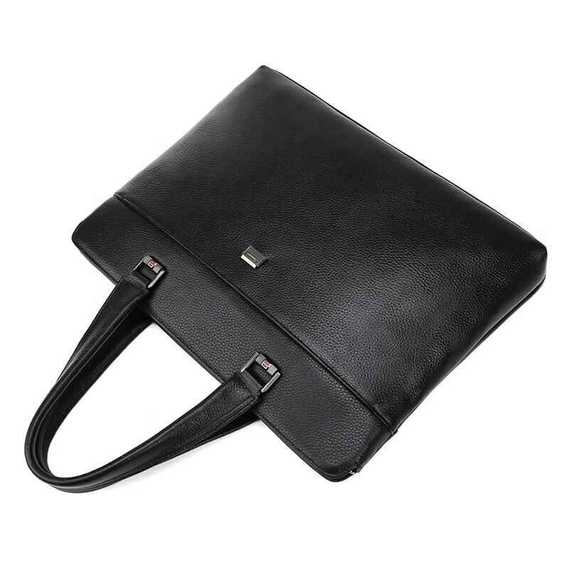 Simoer First-Layer Cowhide Business Briefcase