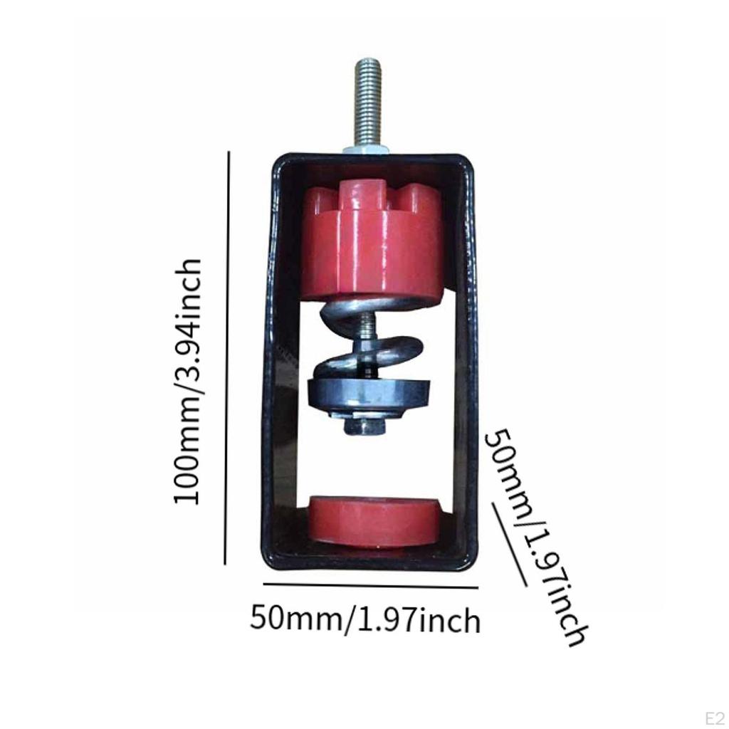 Spring Vibration Dampener Damping Hangers Mounting Bracket Shock Absorber for Home