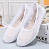 Scarpe estive da donna basse casual in rete con comode scarpe basse resistenti all'usura e versatili per il lavoro
