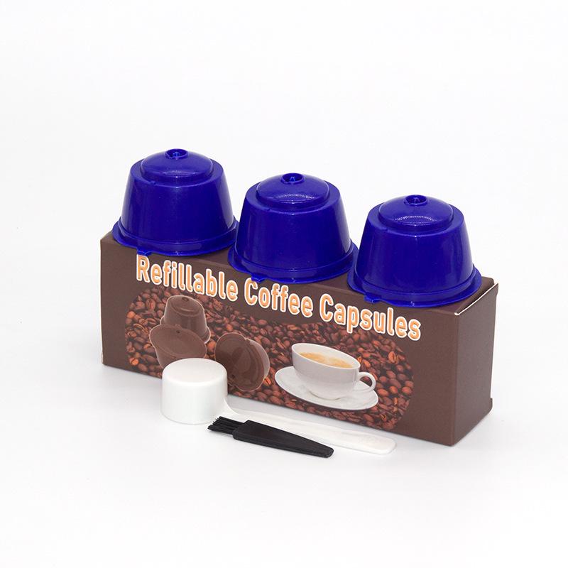 Reusable Coffee Filter Cup for Nespresso Dolce Gusto Capsules