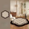 French Style Carpets for Living Room Irregular Shape Bedroom Decor Carpet Fluffy Soft Lounge Floor Mat Thick Plush Cloakroom Rug