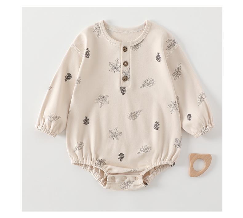 Neugeborenen Modal Baumwolle Baby Body - Frühling/Herbst Homewear & Klimaanzug