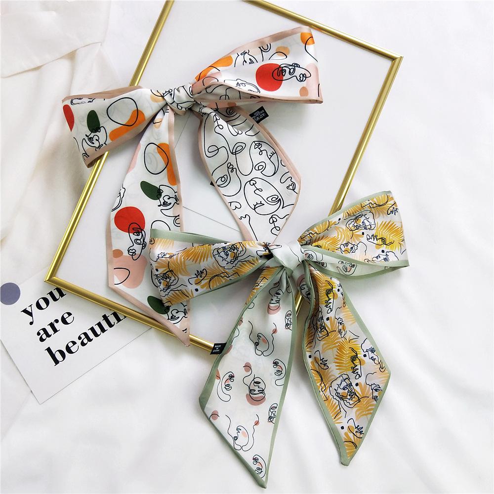 Neue Schals Seidenschals Damen Frühlings- und Herbstsaison Lange dekorative professionelle Schals Sommer Dünne Stile gepaart mit stilvollen Hemden