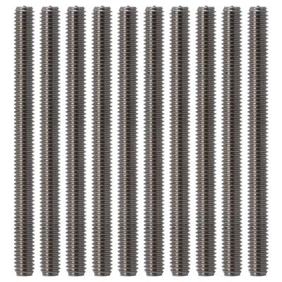 4808 Series M4 Stainless Steel Threaded Rods Wear Resistant Durable High Hardness Rod Bar