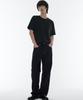 Loose Straight Denim Pants [Deep Indigo]