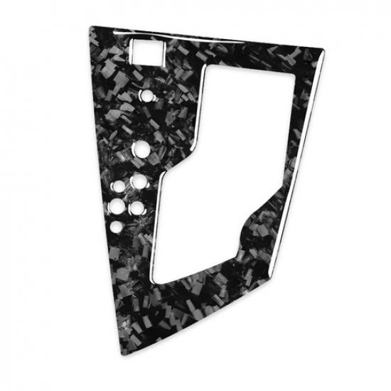 Carbon Fiber Gear Shift Knob Lever Panel Trim for Toyota Corolla 2014-18