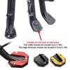Aluminum Alloy Motorcycle Bike Kickstand Extender Foot Side Stand Extension Foot Pad Support Plate Motorbike Accessories
