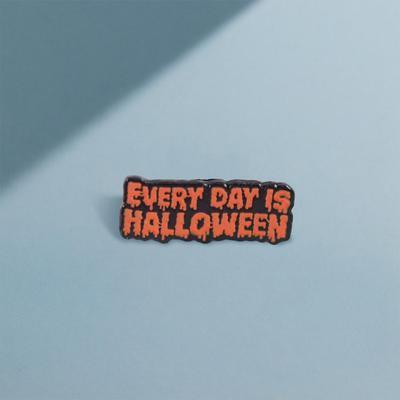 Halloween Creative Letter Badge - Horror Gift Accessory