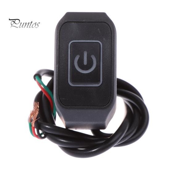 

Кнопка переключения на руле мотоцикла, устойчивая к коррозии, водонепроницаемая, универсальная, подходит для переключателя света на руле, кнопочный аксессуар для фар белый