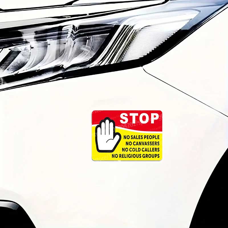 Refuse To Disturb Advertising PVC Label Stickers Do Not Disturb Prohibit Flyer Notices Home Office Privacy Protection Q57