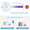 Retro Anti-Blue Light Computer Glasses Frame Men Women Polygon Leopard Optical Spectacle Frame Fake Glasses Trendy TR90 Eyewear