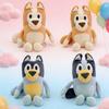 Dog Dog 25cm Blueyed Bingo Family 25cm Plush Toy Cartoon Soft Stuffed Animals Dolls Birthday Christmas Gifts Family Blue-y B