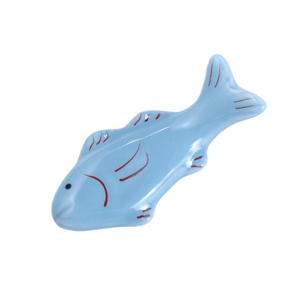 

Restaurant Kitchen Cute Chinese Style Ceramic Fish Shaped Chopsticks Holder Dinnerware Stand Tableware Rack Chopstick Rest небо