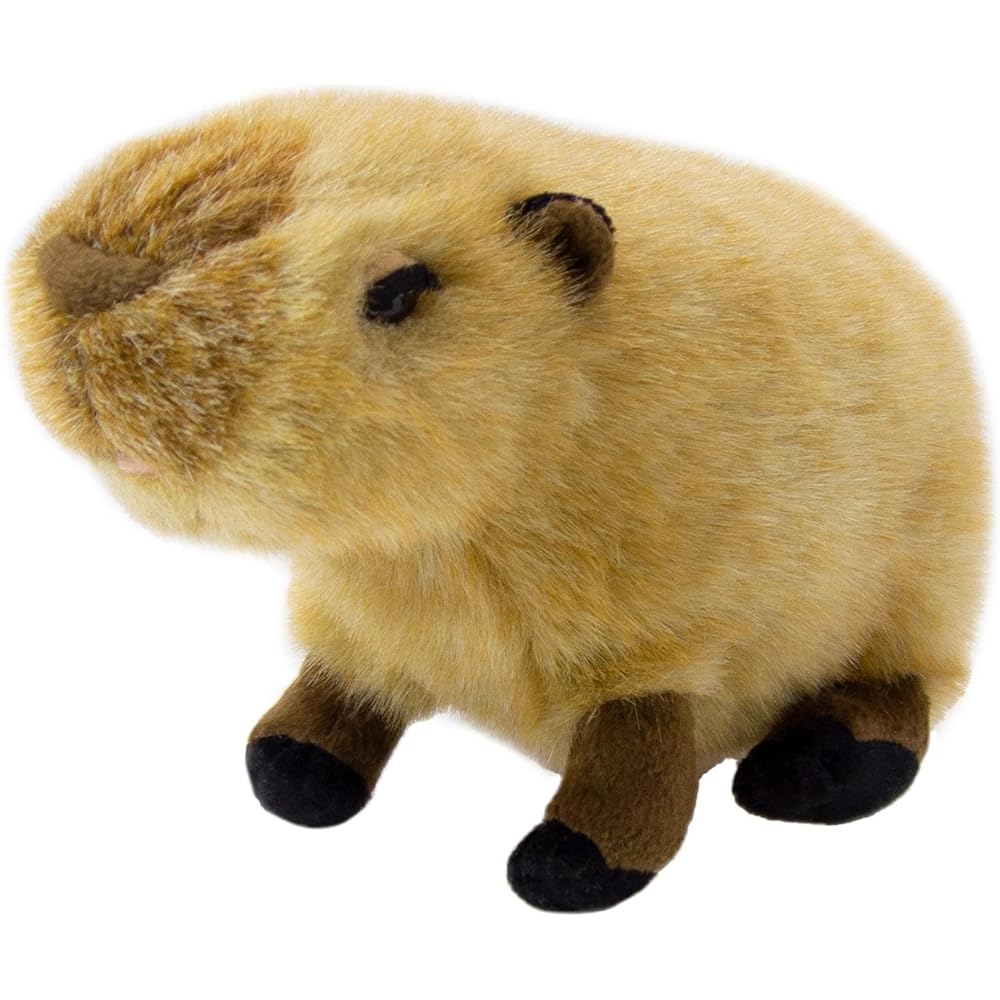 Yoshitoku Riku no Nakama-tachi Plush Toy Capybara Small 180250