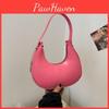 Color Bag Design Solid Niche Womens 2024 New Trendy Simple Personalized Underarm Crescent Bag Personalized Portable Shoulder Bag